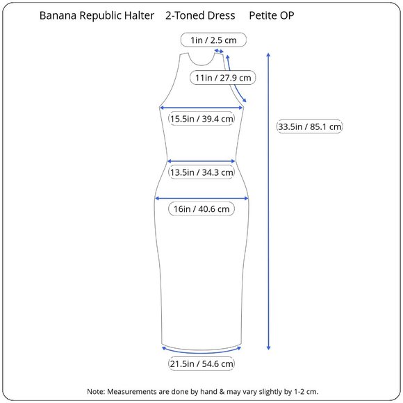 NWOT Banana Republic Halter Petite Dress 🌟HOST PICK - Picture 13 of 15